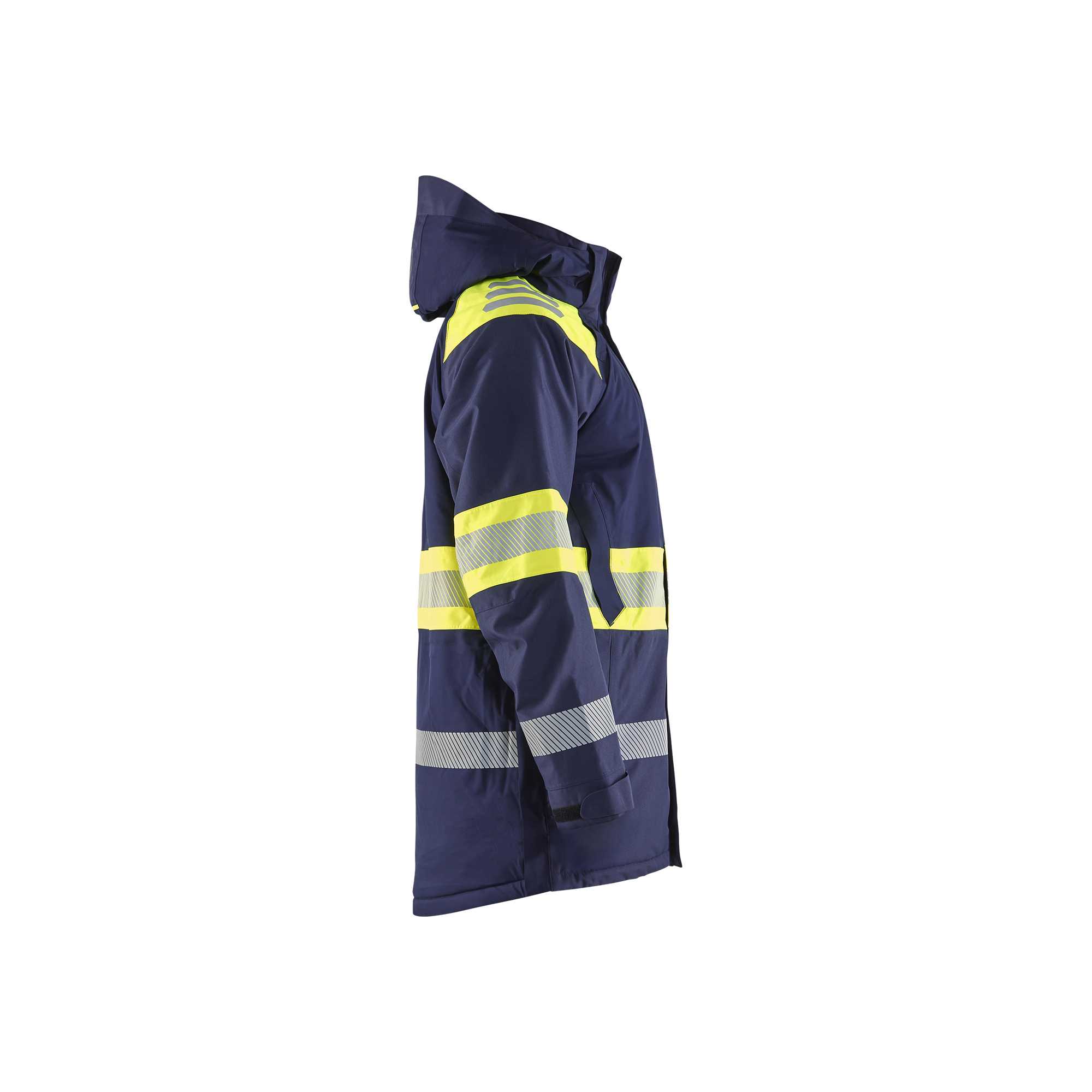 BLAKLADER 44851977 Hi Vis Winter Parka Parka Work Jacket MEN - Waterproof